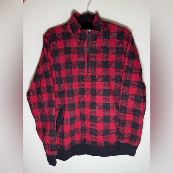 L.L. Bean Other - LL Bean buffalo check 1/4 zip • Men’s L